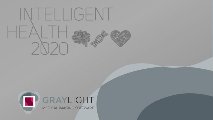 abstract cover of graylight imaging's post on applications of AI in medicine and Intelligent Health AI 2020