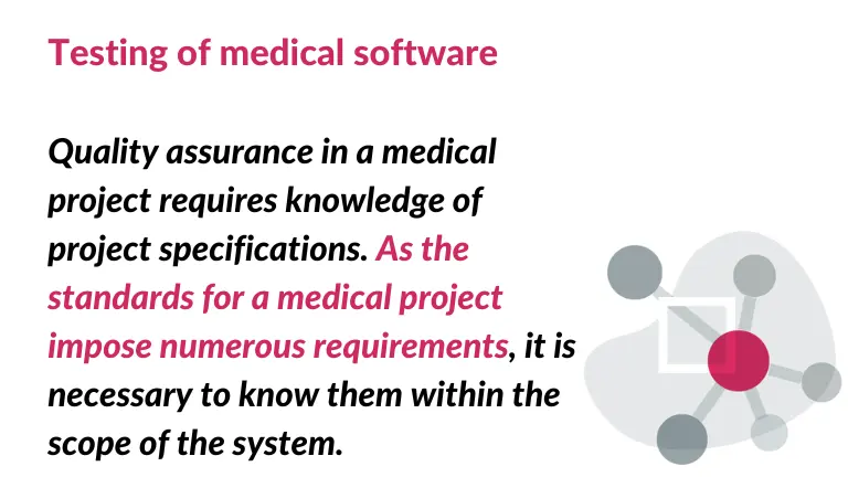 quality assurance in a medical project - quote with requires knowledge of project specifications